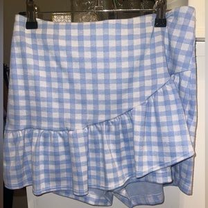 Altar’d State Gingham Skort